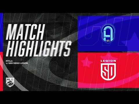 HIGHLIGHTS | Los Angeles vs San Diego