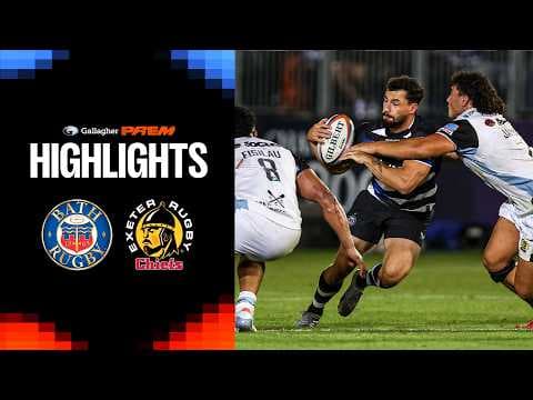 WHAT A BATTLE! Bath v Exeter Chiefs HIGHLIGHTS & REACTION | Gallagher PREM Rugby 26/27 | Round 2