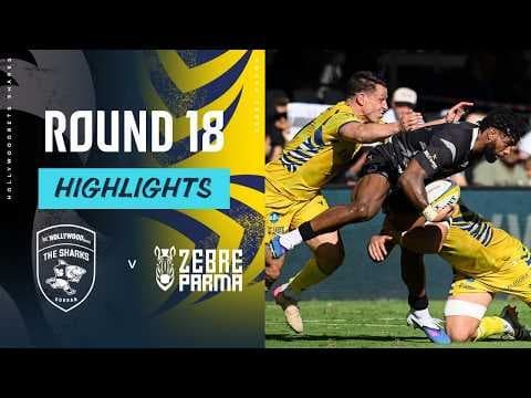 HIGHLIGHTS | Hollywoodbets Sharks vs Zebre Rugby