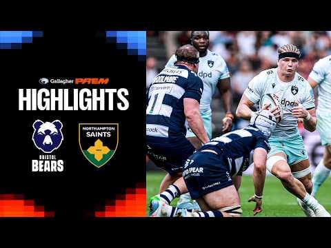 HEAVYWEIGHT CLASH! Bristol Bears v Northampton Saints HIGHLIGHTS & REACTION, Gallagher PREM 26/27 R2