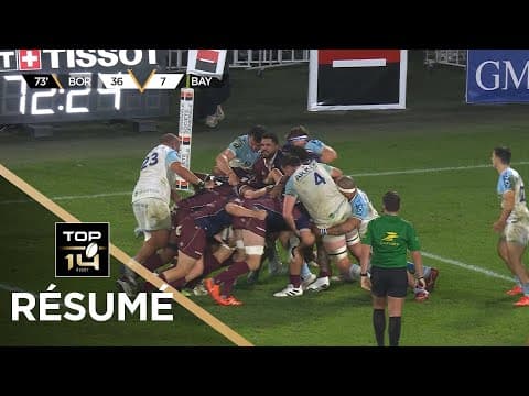 HIGHLIGHTS | Union Bordeaux Bègles vs Aviron Bayonnais