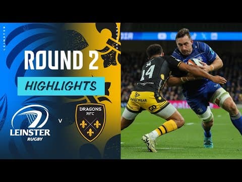 Leinster Rugby 34-6 Dragons