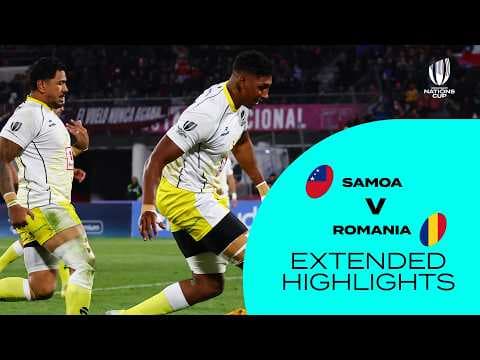 HIGHLIGHTS | Samoa vs Romania