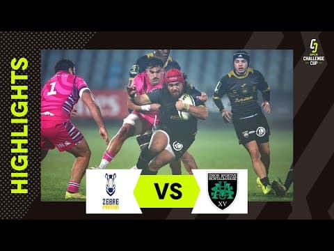 HIGHLIGHTS | Zebre Rugby vs US Montauban