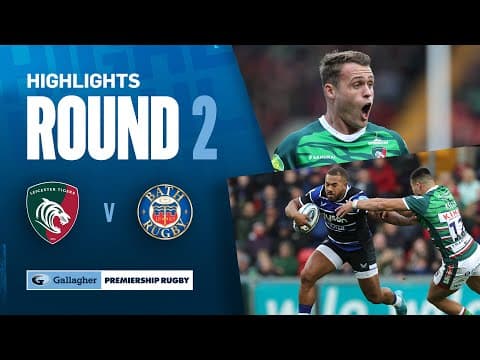 Leicester 15 - 20 Bath