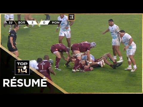 Union Bordeaux Bègles 9-6 Montpellier Hérault Rugby