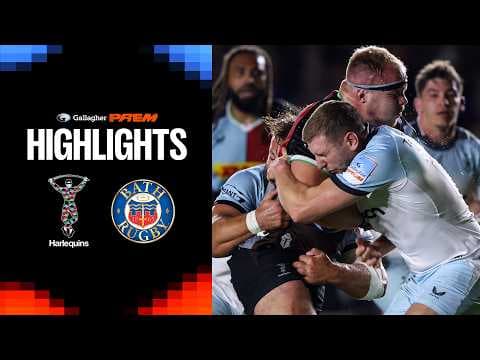OPENING NIGHT! Harlequins v Bath Rugby HIGHLIGHTS & REACTION | Gallagher PREM Rugby 26/27 | Round 1