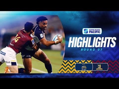 HIGHLIGHTS | BRUMBIES v HIGHLANDERS | Super Rugby Pacific 2025 | Round 7