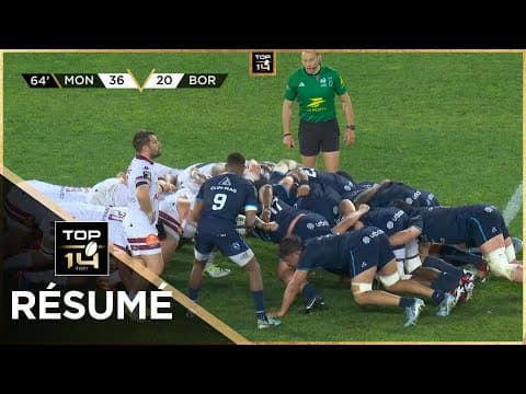 Montpellier 46 - 27 Bordeaux Bègles