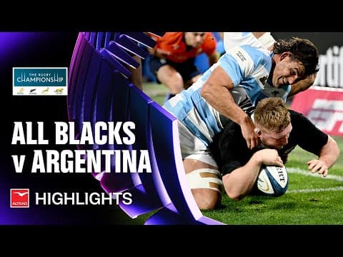 HIGHLIGHTS | Argentina vs New Zealand