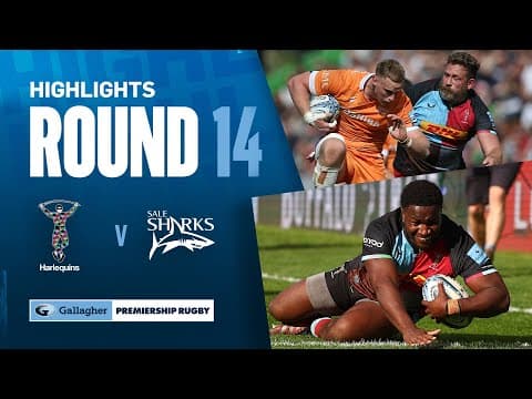 Harlequins 29 - 43 Sharks