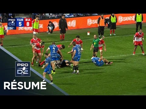 HIGHLIGHTS | RC Vannes vs Biarritz Olympique