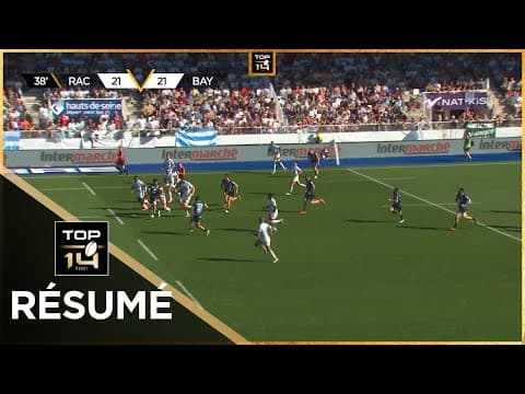 TOP 14 Saison 2023 2024 J23 - Résumé Racing 92 - Aviron Bayonnais