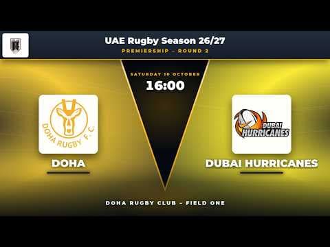 Doha Rugby Club vs Dubai Hurricanes