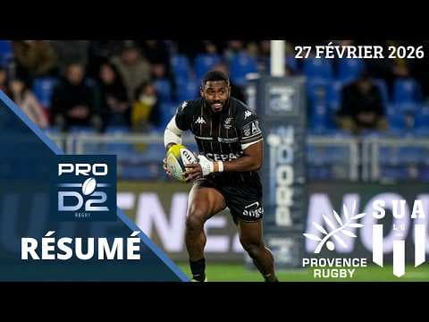 HIGHLIGHTS | Provence Rugby vs SU Agen