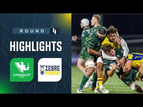Connacht v Zebre Parma | Highlights | Round 4 | URC 2026/27