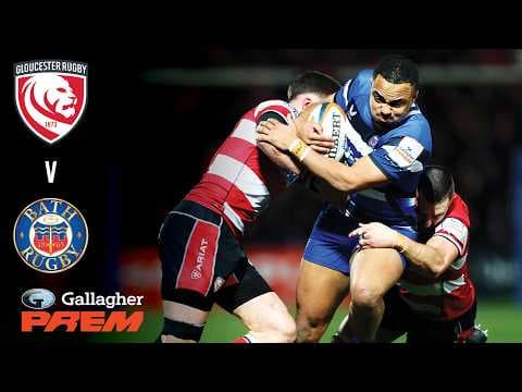 HIGHLIGHTS | Gloucester Rugby vs Bath Rugby