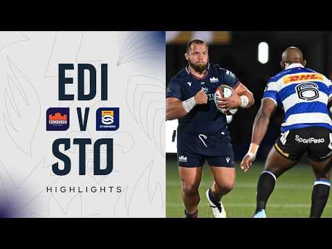 Proper Contest | Edinburgh v DHL Stormers | Highlights | Round 2 | URC 2026/27