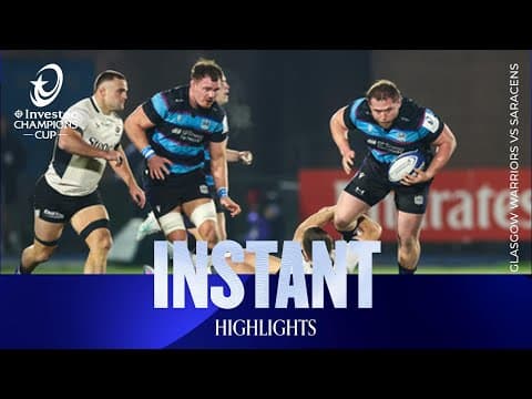 HIGHLIGHTS | Glasgow Warriors vs Saracens