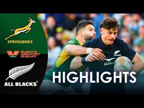 SOUTH AFRICA v NEW ZEALAND | 2nd Test Highlights | Rugby's Greatest Rivalry 2026