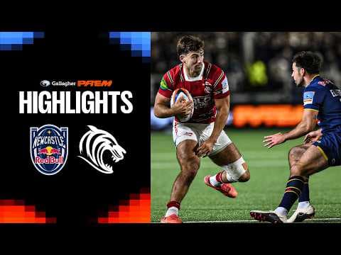 INTENSE! Newcastle Red Bulls v Leicester Tigers HIGHLIGHTS & REACTION, Gallagher PREM 26/27, Round 2