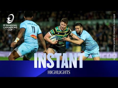 HIGHLIGHTS | Northampton Saints vs Castres Olympique