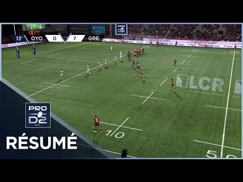 HIGHLIGHTS | US Oyonnax vs FC Grenoble Rugby
