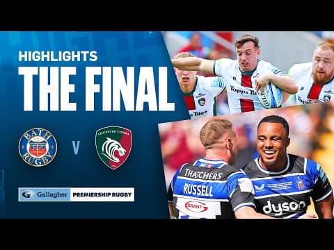 HIGHLIGHTS | Bath Rugby vs Leicester Tigers