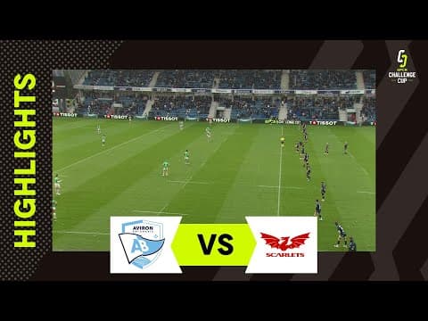 Bayonne 17 - 16 Scarlets