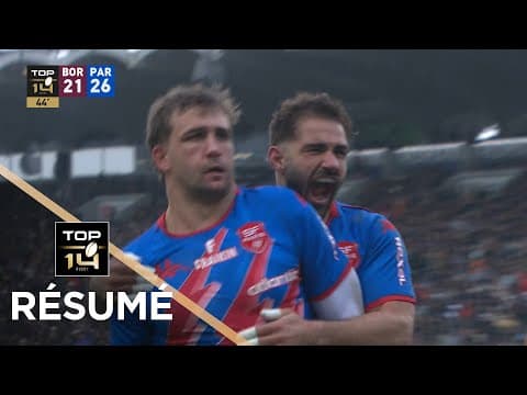 HIGHLIGHTS | Union Bordeaux Bègles vs Stade Français Paris