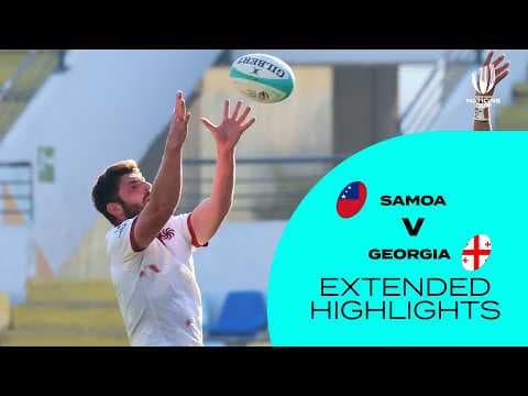 HIGHLIGHTS | Samoa vs Georgia