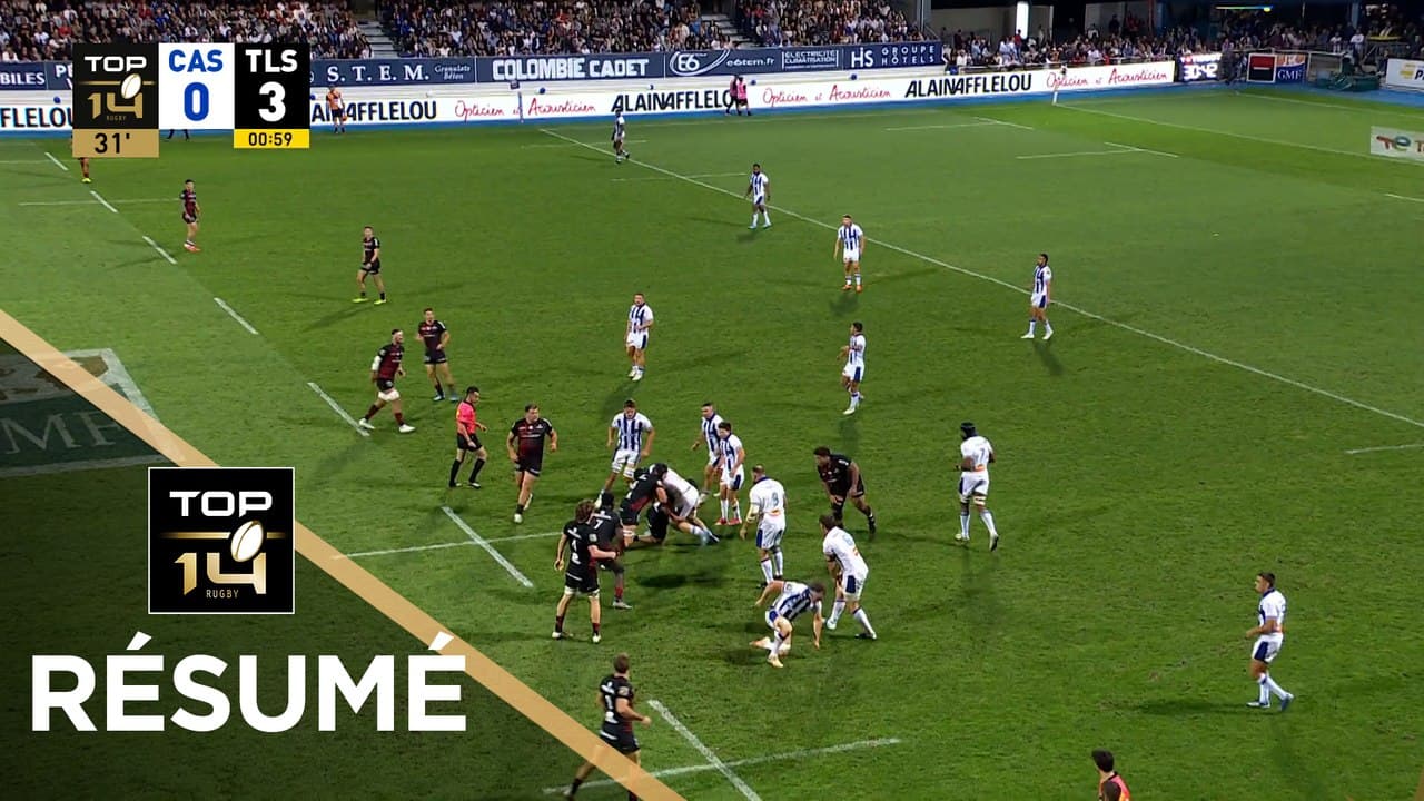 TOP 14 Saison 2026-2027 - J05 - Résumé Castres Olympique - Stade Toulousain