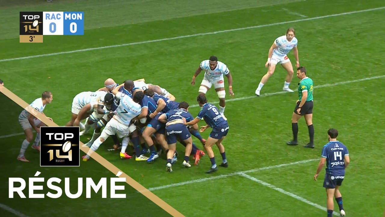TOP 14 Saison 2026-2027 - J07 - Résumé Racing 92 - Montpellier Hérault Rugby