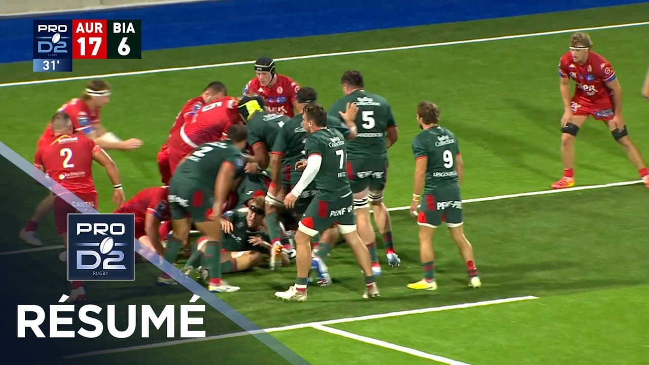 PRO D2 Saison 2026-2027 J06 - Résumé Stade Aurillacois - Biarritz Olympique PB
