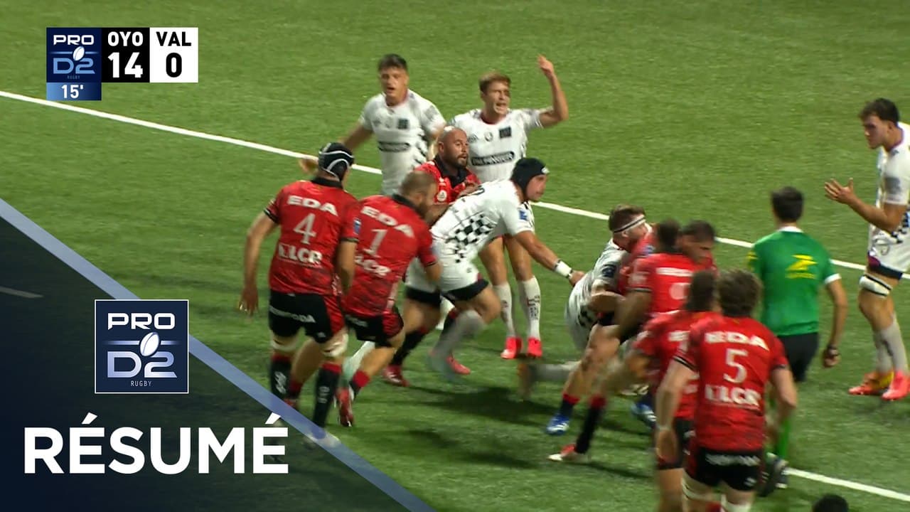PRO D2 Saison 2026-2027 J07 - Résumé Oyonnax Rugby - Valence Romans