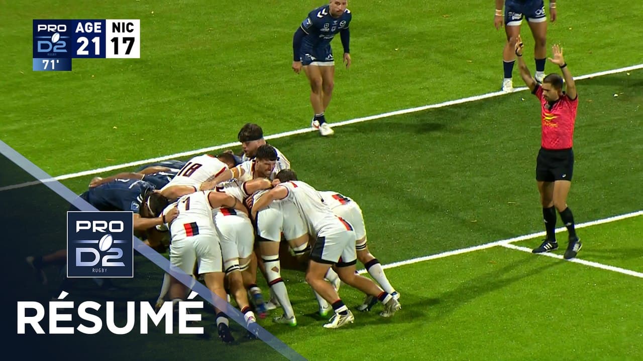 PRO D2 Saison 2026-2027 J08 - Résumé SU Agen - Nissa Rugby