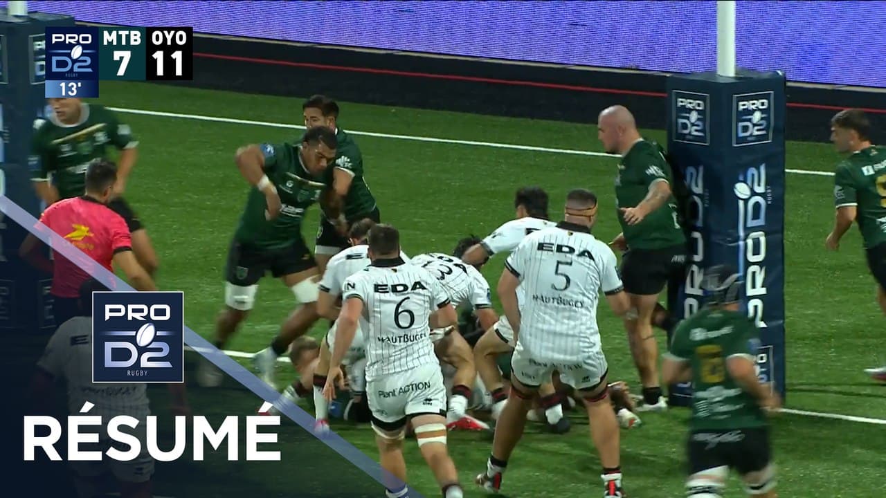 PRO D2 Saison 2026-2027 J08 - Résumé US Montauban - Oyonnax Rugby