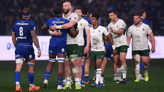 Boks Find A Way As Azzurri Slip From Aussie Heights